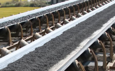 Mines material handling belt conveyor