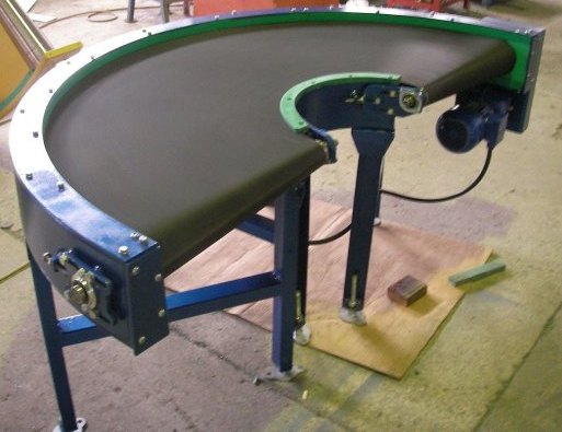 Curved conveyor suppliers