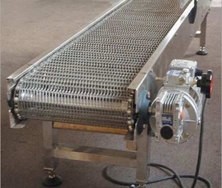 Wire mesh conveyors