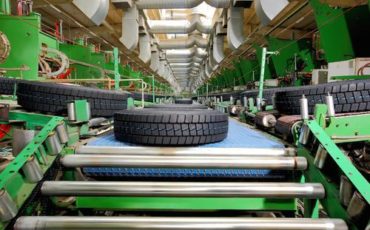 tyre industry conveyor