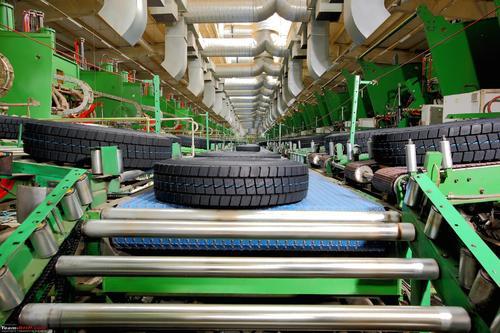 tyre industry conveyor