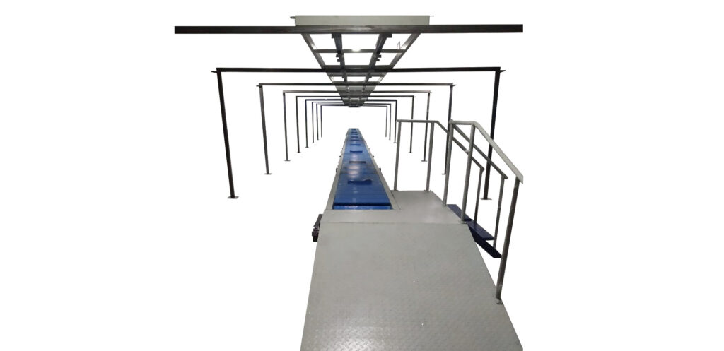 Electric Vehicle Assembly Line Conveyor