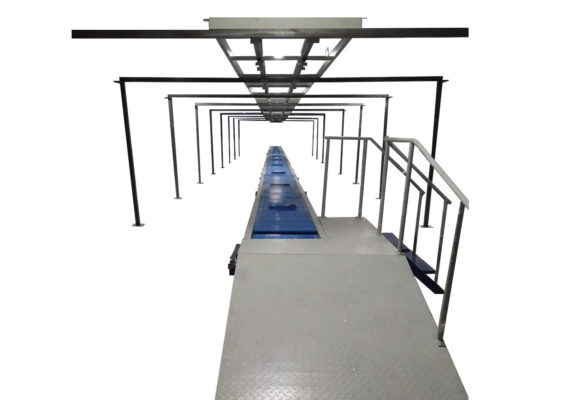 Electric Vehicle Assembly Line Conveyor