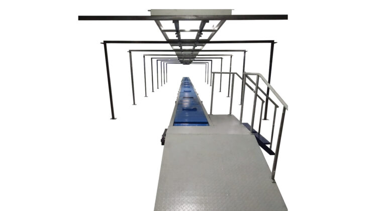Electric Vehicle Assembly Line Conveyor