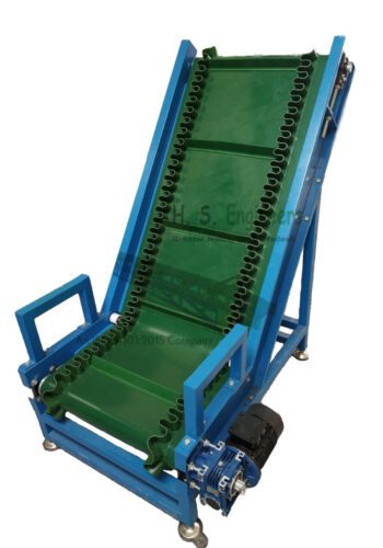 Sidewall Cleated Belt Conveyor